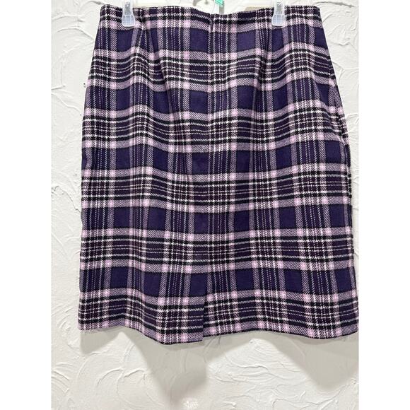 J.G. Hook Beautiful Purple Skirt w/Lining - Size: 16 - Picture 3 of 6